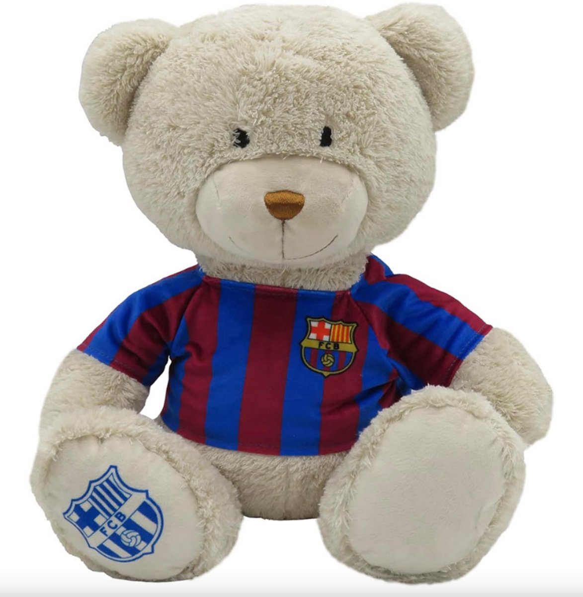 FC Barcelona - Plüschbär Maskottchen im Barca-Vereinshemd - 14705