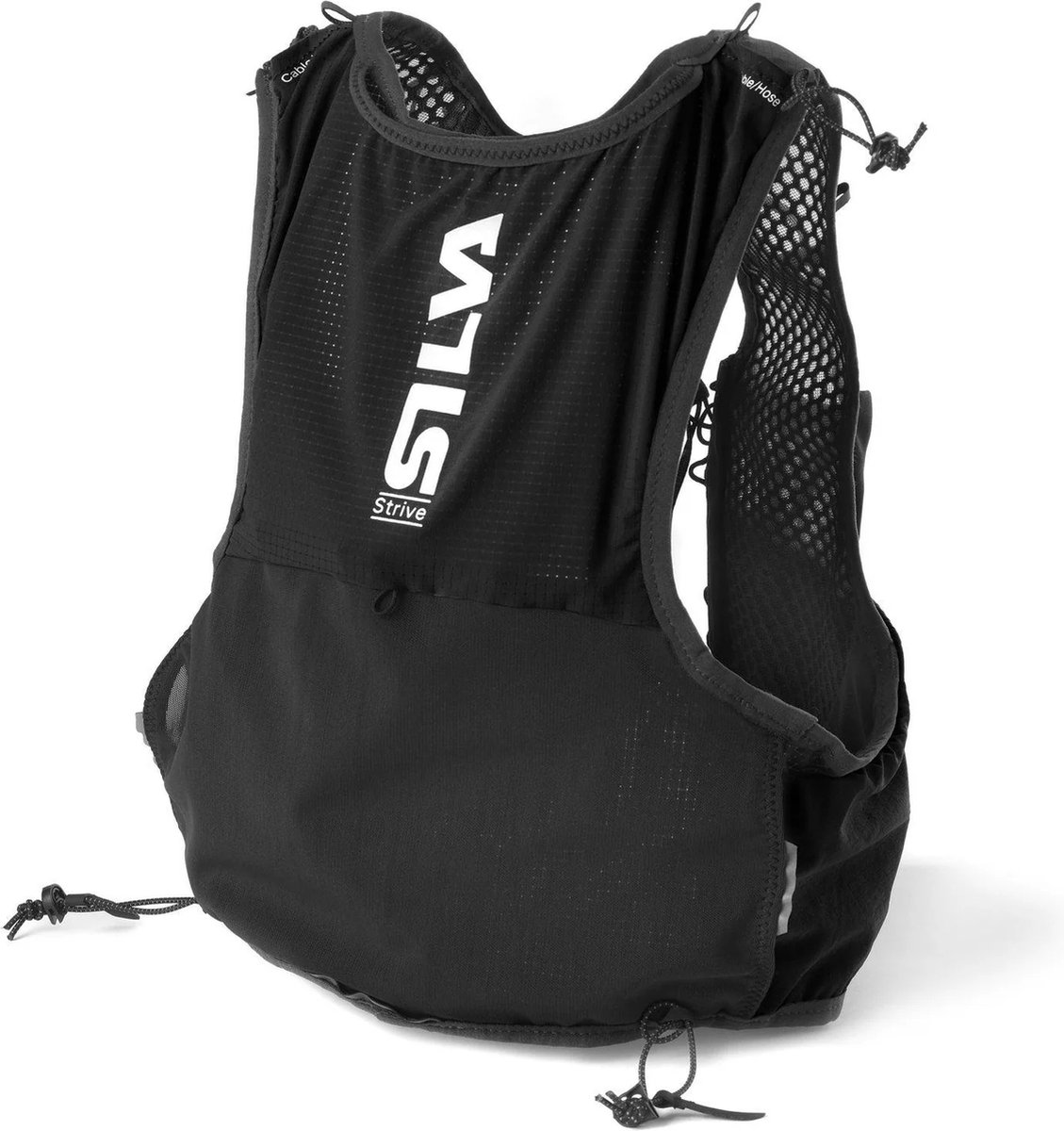 Silva Strive 5 Vest - Größe L, Schwarz - Leichte Laufweste für optimale Performance