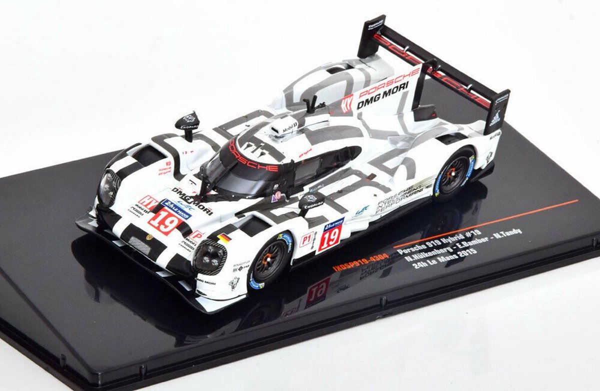 Porsche 919 Hybrid #19 Winner 24h LeMans 2015 Bamber Tandy Hülkenberg 1:43 Ixo
