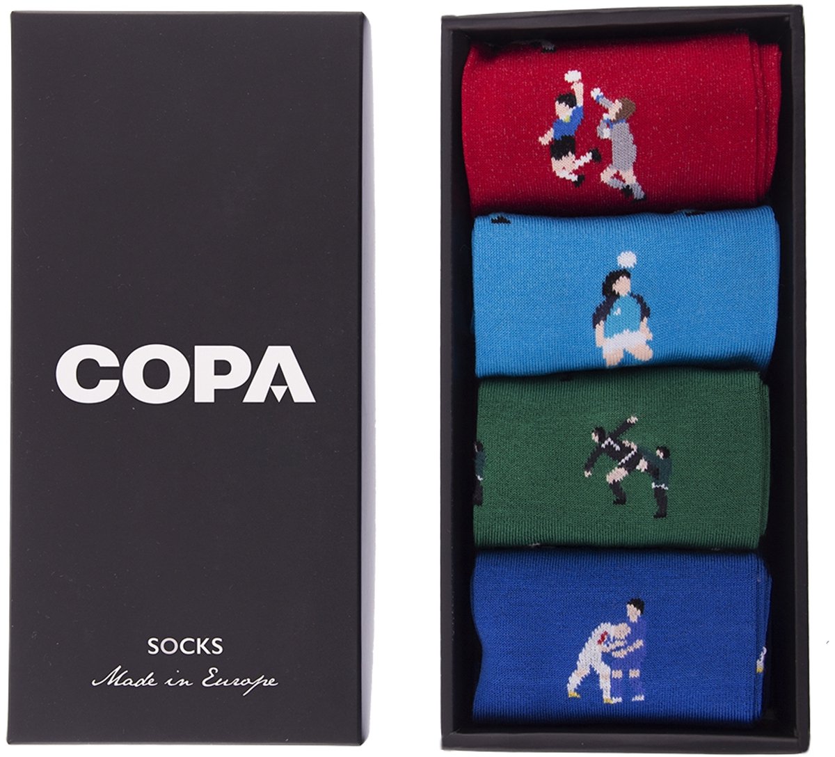 Copa-Casual-Socken-Box (4 Paar)