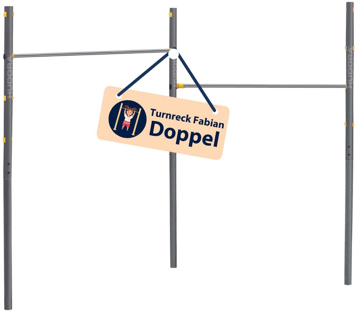 Doppelte horizontale Drehstange Hudora Fabian Pro