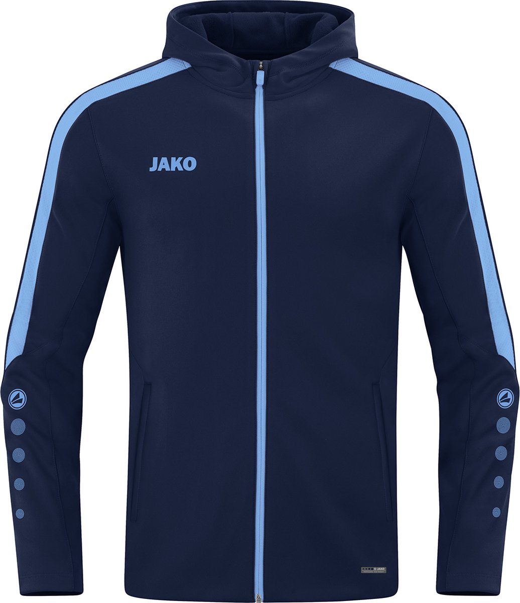 Kinder-Trainingsjacke mit Kapuze Jako Power