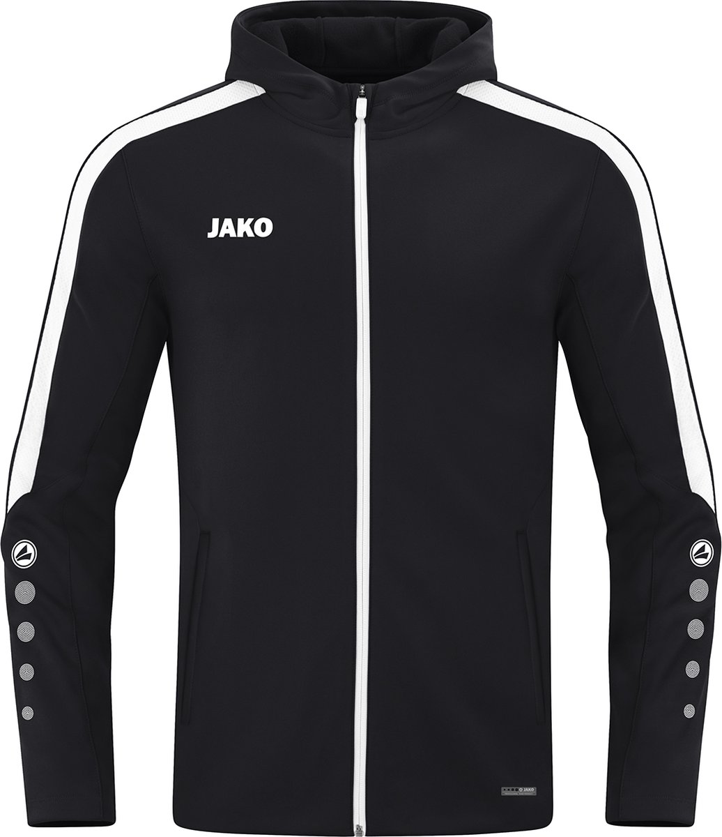 Kinder-Trainingsjacke mit Kapuze Jako Power