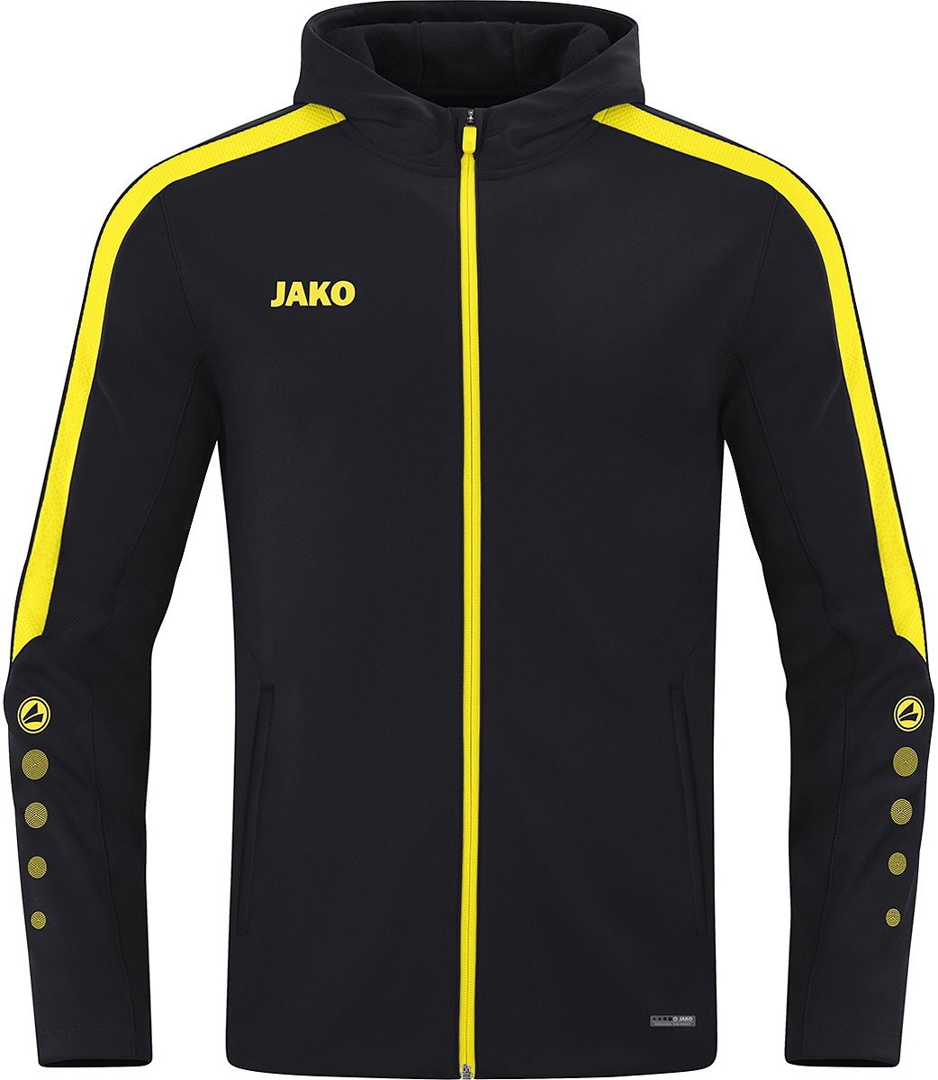 Kinder-Trainingsjacke mit Kapuze Jako Power