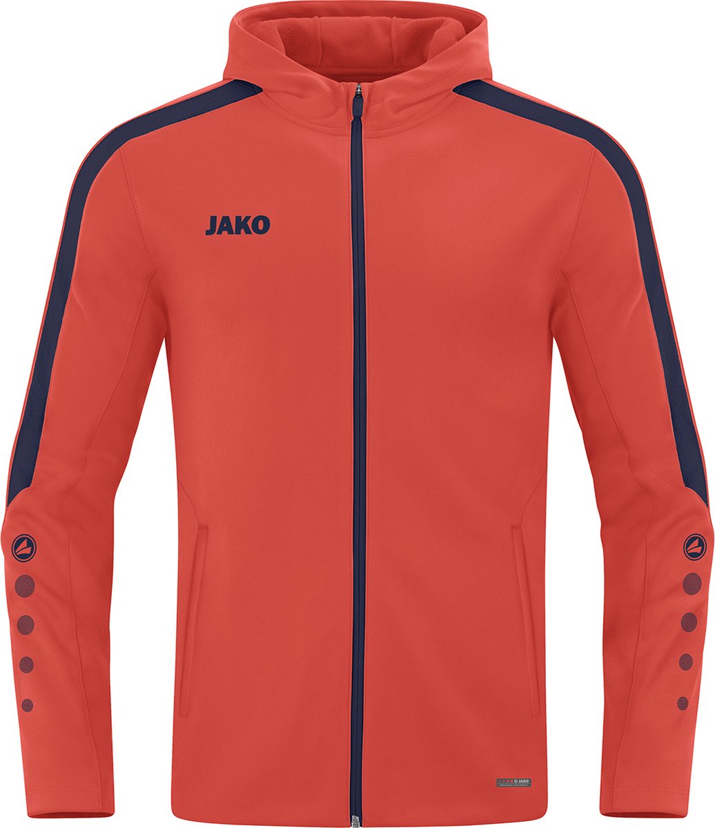 Kinder-Trainingsjacke mit Kapuze Jako Power