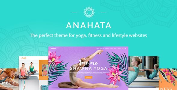 Anahata – Yoga, Fitness and Lifestyle WordPress Theme