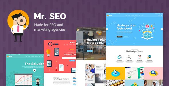 Mr. SEO – Social Media Marketing Agency WordPress Theme