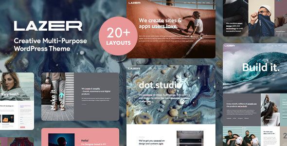 Quollion – Colorful Agency & Portfolio WordPress Theme