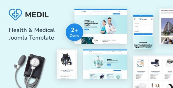 Medil – Medical & Healthcare Joomla 5 Template