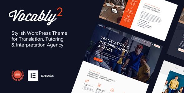 Vocably – Translation & Interpretation Agency WordPress Theme