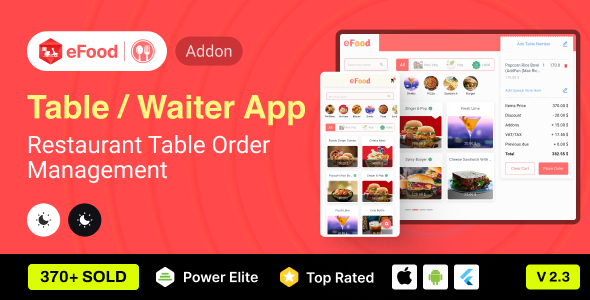 eFood – Table/Waiter App<span class="gpld-real-date-source" style="display:none !important;">Feb 10, 2026</span>