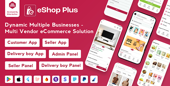 eShop Plus – Multi Vendor eCommerce, Multi Module Flutter App with Laravel Admin Panel<span class="gpld-real-date-source" style="display:none !important;">Feb 10, 2026</span>