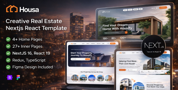 Housa – Creative Real Estate NextJS Template<span class="gpld-real-date-source" style="display:none !important;">Feb 4, 2026</span>