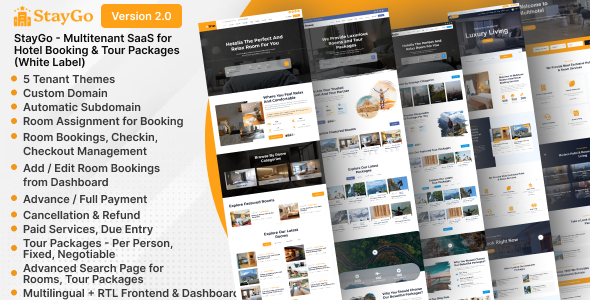StayGo – Multitenant Hotel Management + Booking Website Builder (SAAS)<span class="gpld-real-date-source" style="display:none !important;">Feb 12, 2026</span>