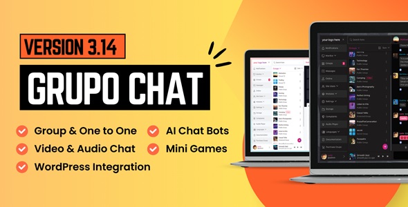 Grupo Chat – Chat Room & Private Chat – Video Chat & Audio Chat – AI Chat – PHP Group Chat Code<span class="gpld-real-date-source" style="display:none !important;">Feb 2, 2026</span>