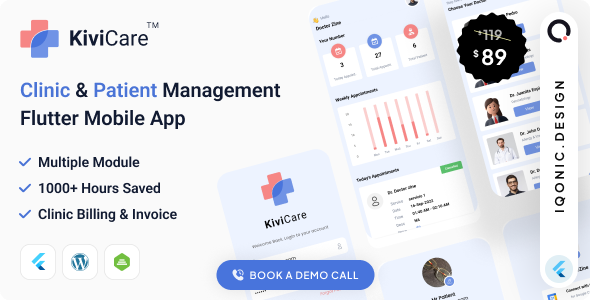 KiviCare - Patient Management App for Clinics and Doctors