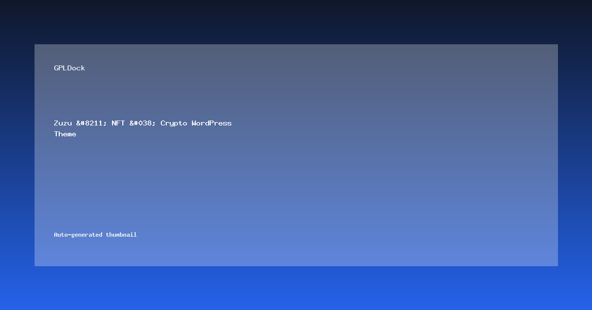 Biztech – Corporate & Consulting Business WordPress Theme + RTL