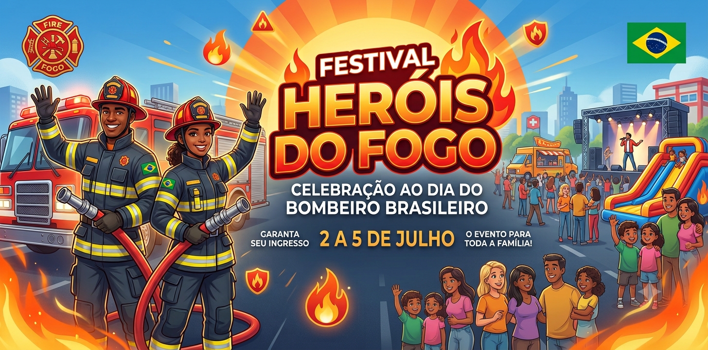 Festival Heróis do Fogo: Celebração ao Dia do Bombeiro