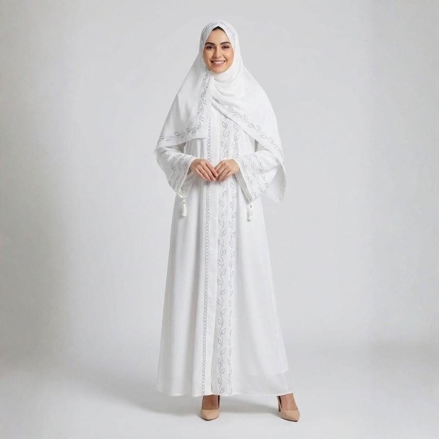 The Alba Abaya (with hijab)