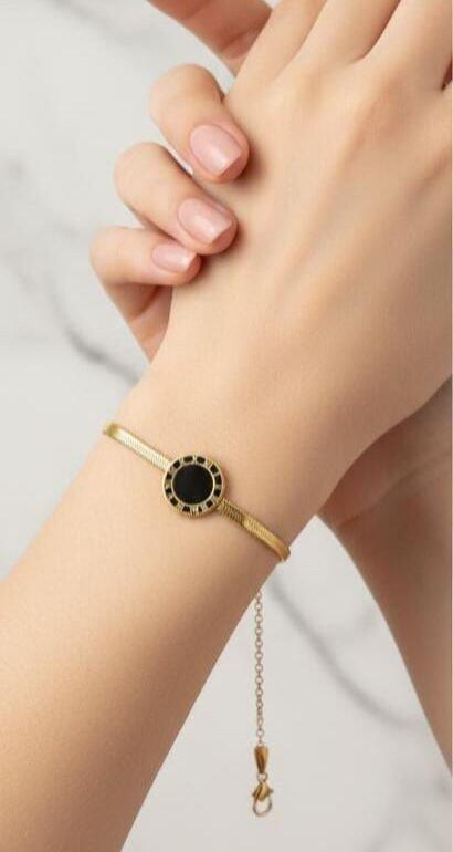 Classic Disc Chain Bracelet