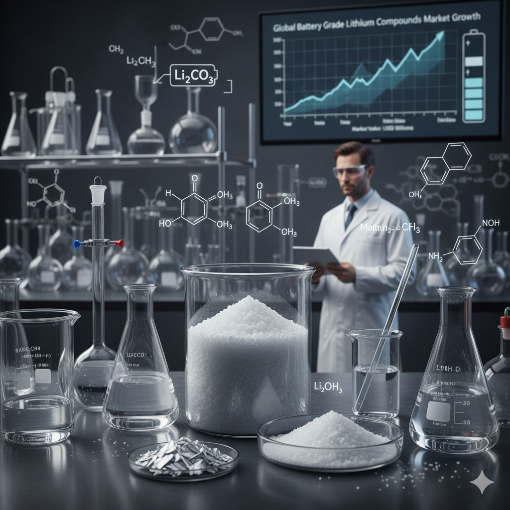 Battery Grade Lithium Compounds Market
