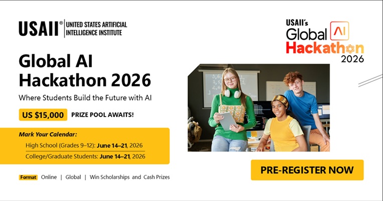 Step up as a Student Leader at the USAII&reg; Global AI Hackathon 2026