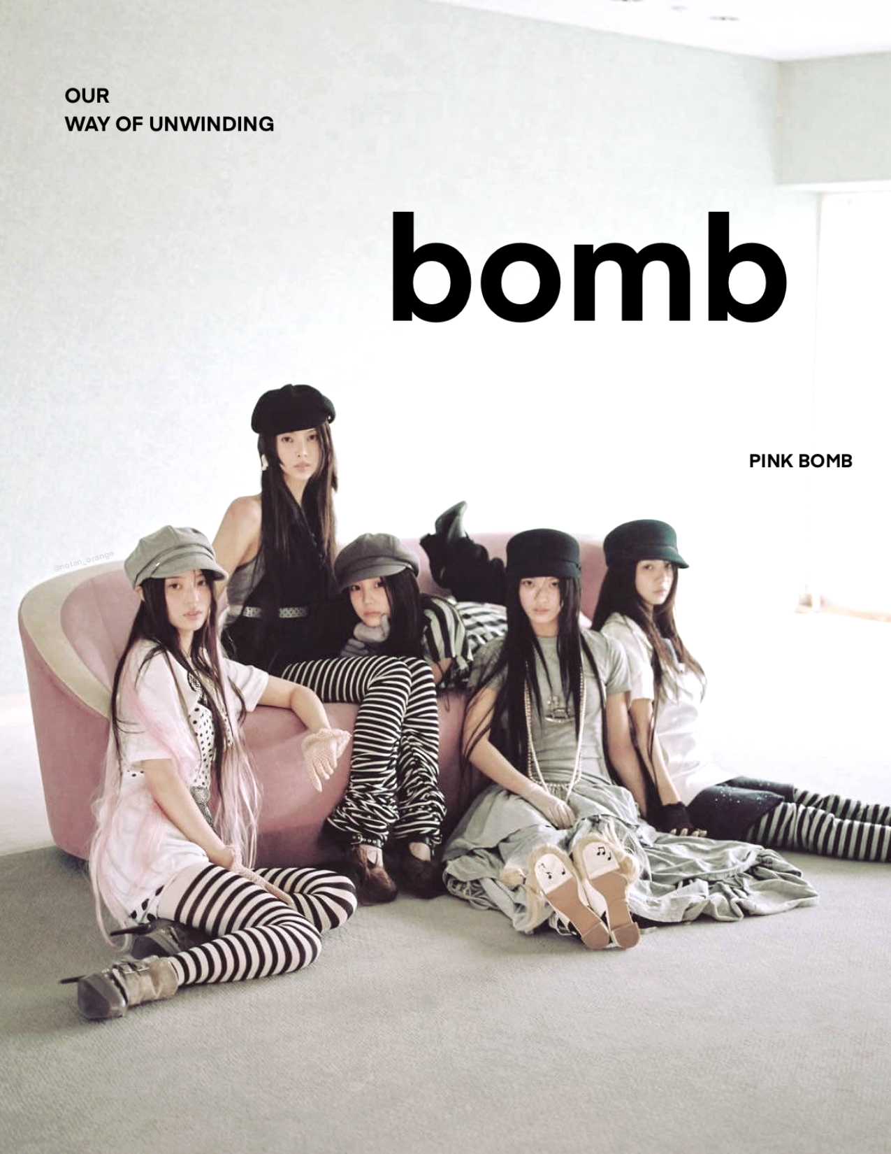 Pink Bomb Editorial Poster: Pop Music, Fashion, and Graphic Attitude visual reference