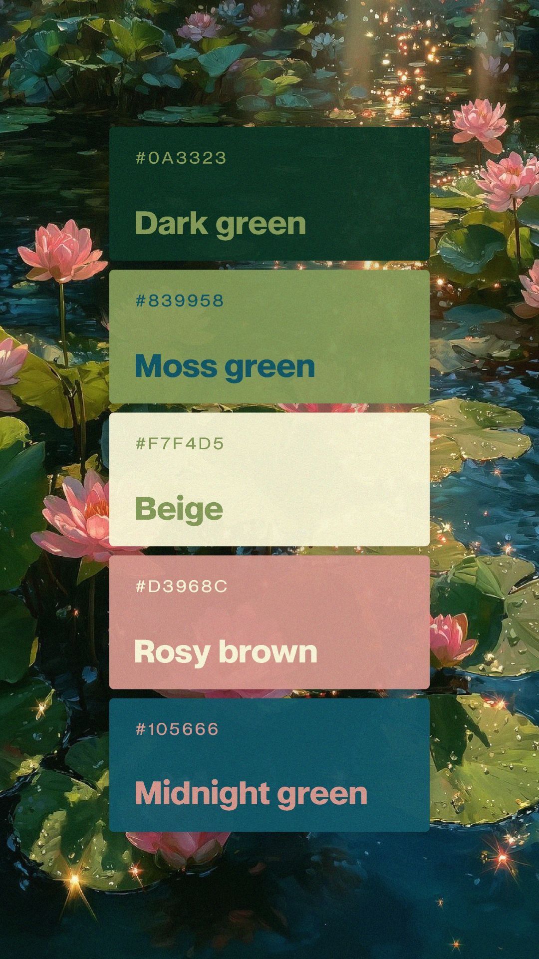 Stylish Aesthetic Inspiration number 004: Fresh Aesthetic Visual Trend for Modern Style Boards
