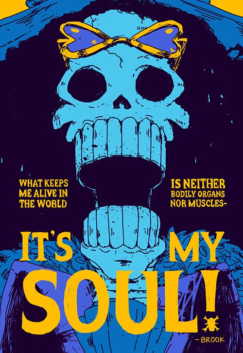 It’s My Soul: Bold Brook Anime Poster visual reference
