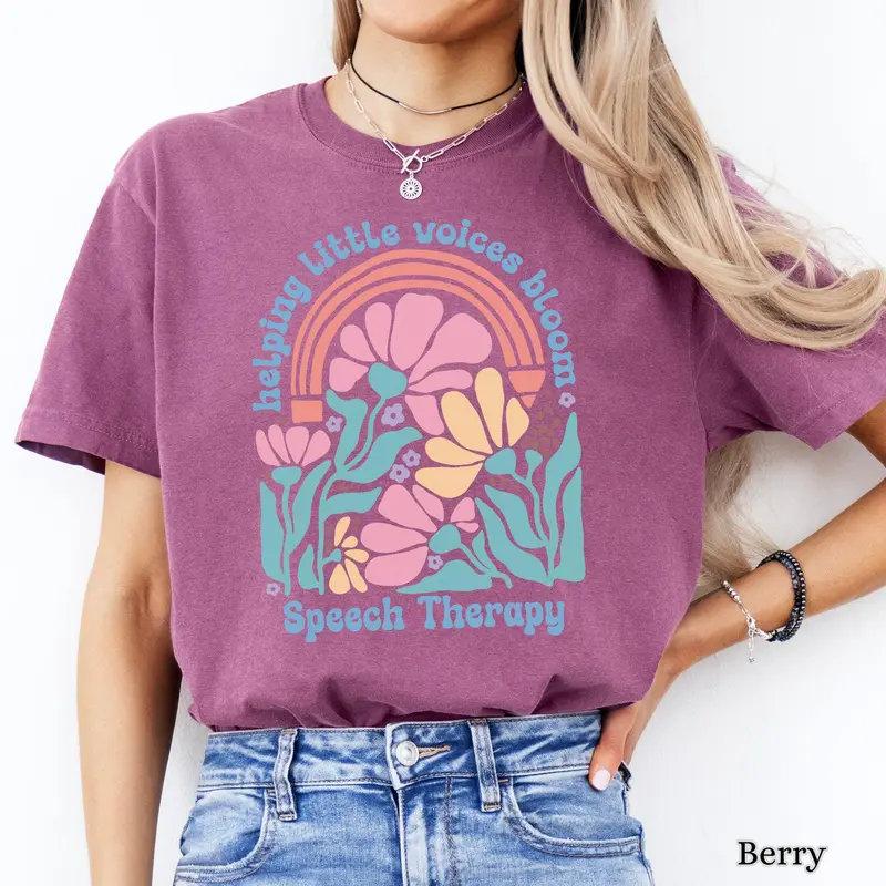 Speech Therapy Shirt, SLP T-Shirt, Speech Language Pathologist Shirt, Speech Pathologist, Back to School Speech Teacher Shirt – SoftHype Apparel