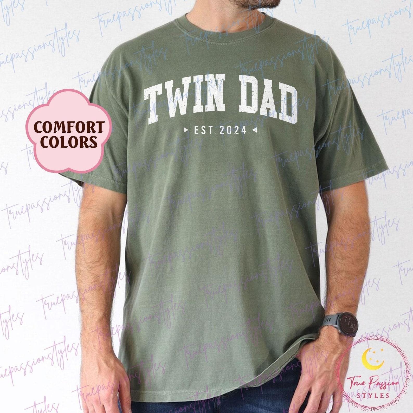 Twin Dad T-Shirt, Dad Of Twins Shirt, Father Of Twins Tee, Dad To Be Gift, Father’s Day Twin Gift