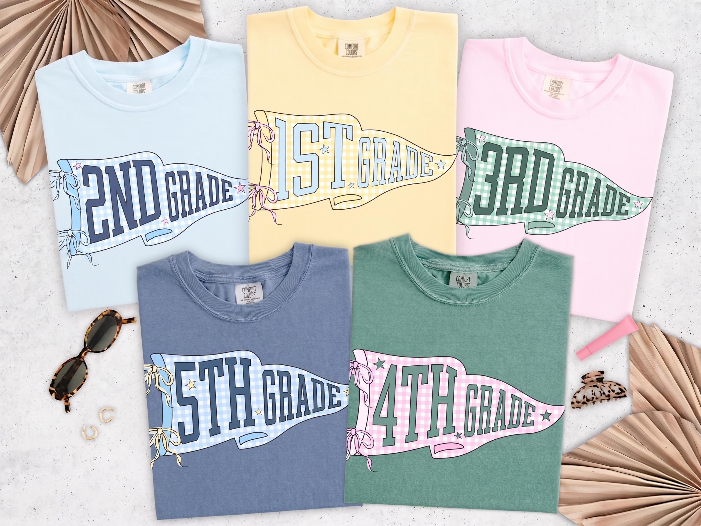 Teacher Team Shirts, Back to School Shirt, Grade Level Team Tees, Teacher Gift, First Second Third Fourth Fifth Grade