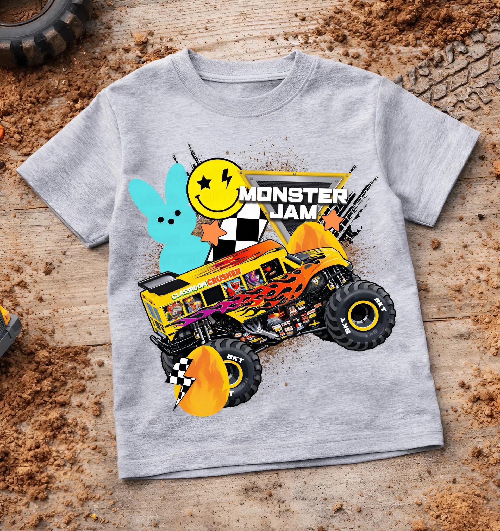 Easter Monster jam Classroom Crusher Youth and Adult T-shirt, Easter monster jam T-shirt, Easter day shirt, Racing Events, Monster Jam shirt, Monster Truck shirt, Off-Road Motorsports Tee, Monster Truck Fan Gift, Youth clothing, summer outfit