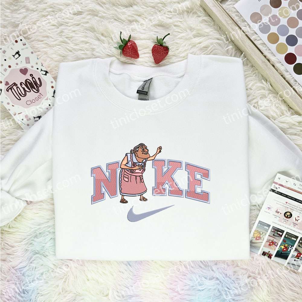 Abuelita Embroidered Shirt, Pixar Coco Embroidered Hoodie, Disney Characters Embroidered T-Shirt