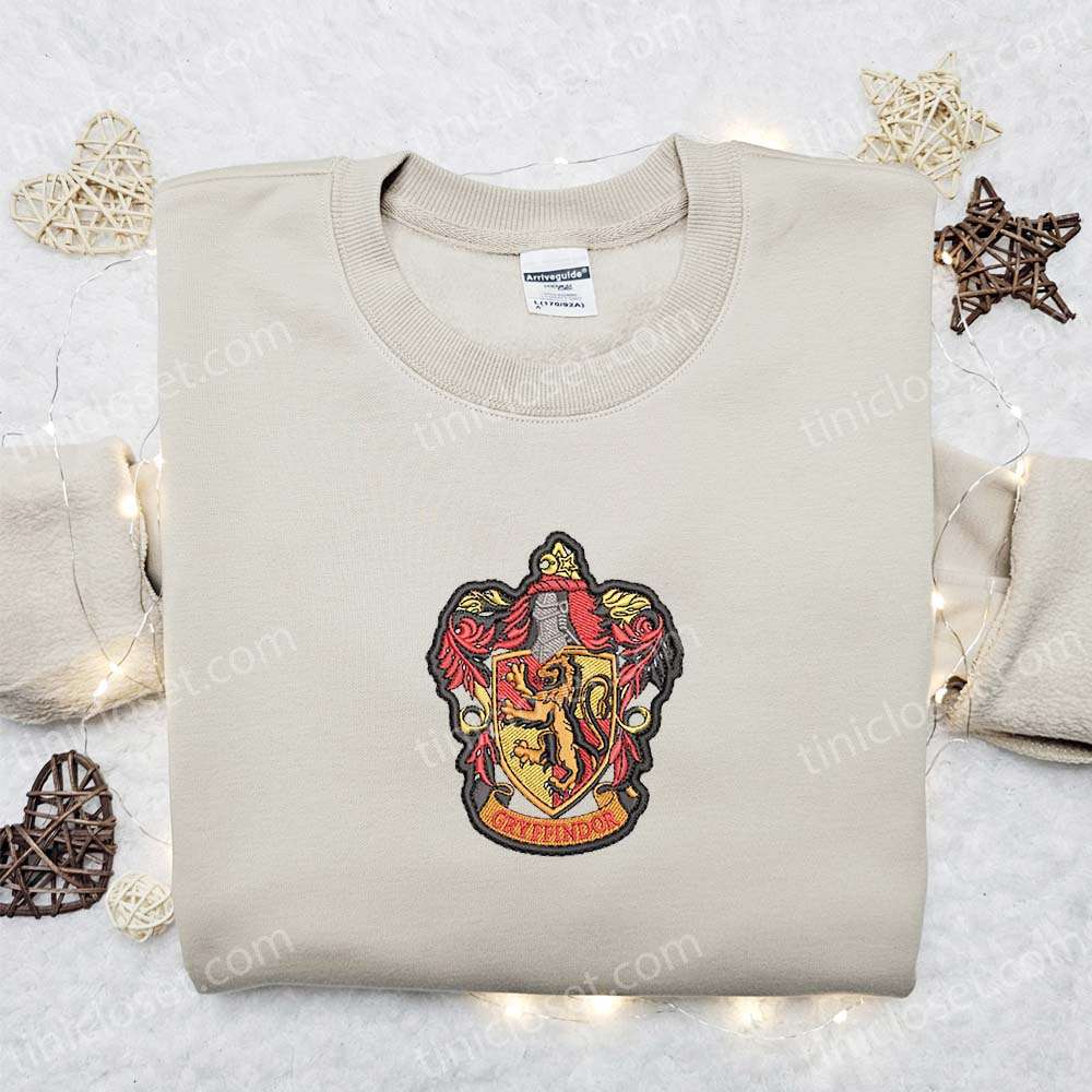 Gryffindor Harry Potter Movie Embroidered Shirt