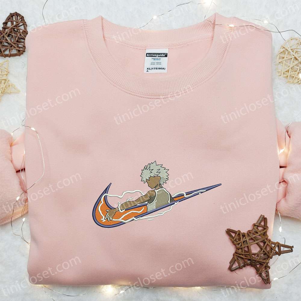 Killua Zoldyck Anime Embroidered Shirt