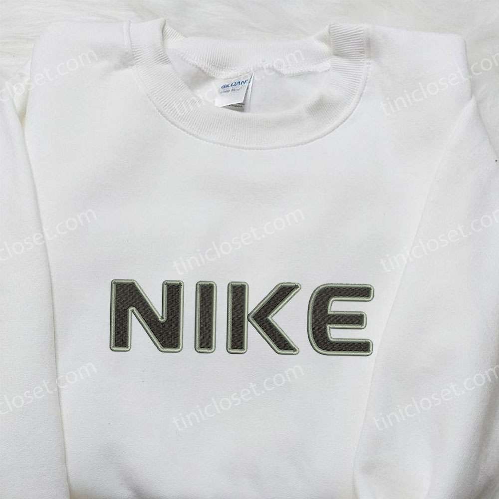 Nike Inspired Embroidered Shirt, Best Gifts for Family