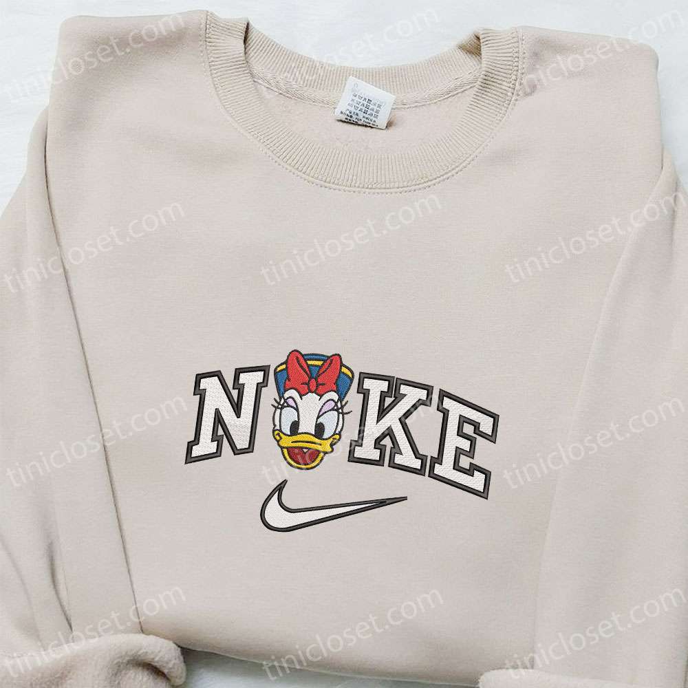 Nike x Daisy Duck Cruise Embroidered Shirt, Disney Characters Embroidered Hoodie, Best Gift Ideas