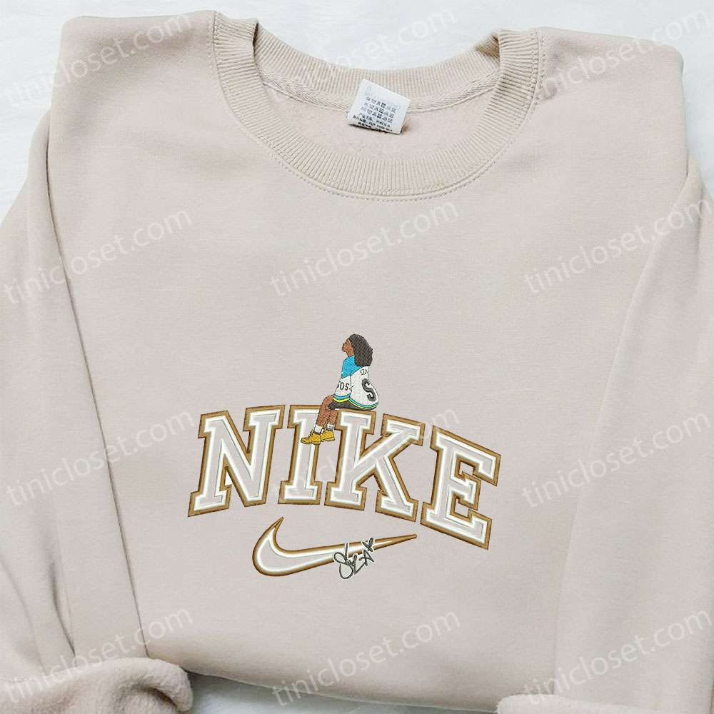 Nike x SZA Celebrity Embroidered Shirt, Custom Nike Embroidered T-shirt, Best Birthday Gift Ideas