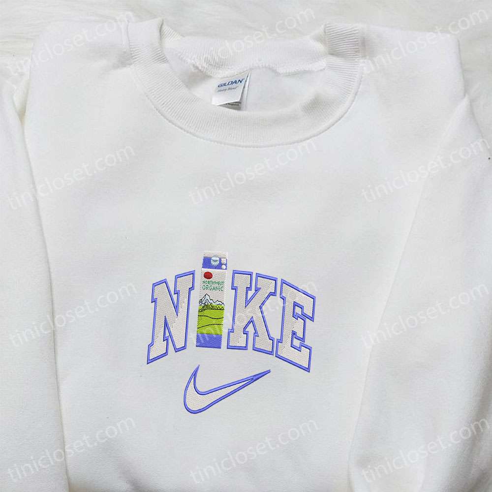 Northwest Organic Milk Favorite Drink Embroidered Shirt