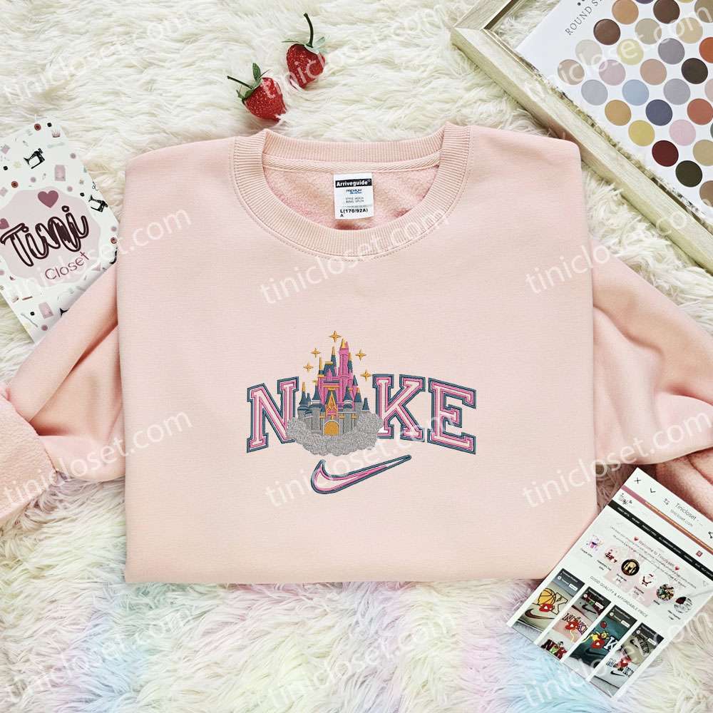 Disney College Castle Embroidered Shirt