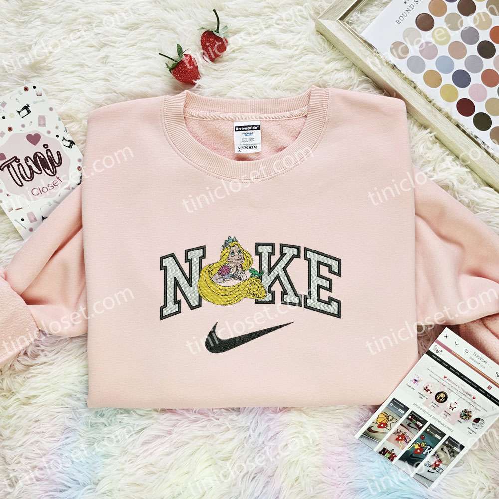 Rapunzel Daydreaming Disney Tangled Embroidered Shirt