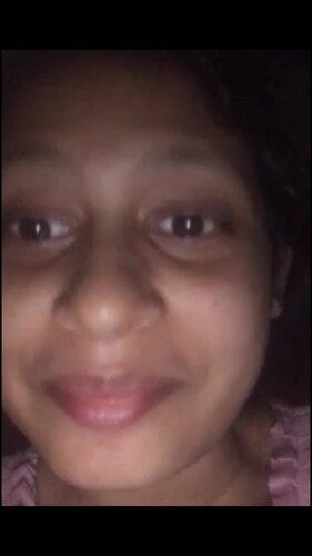 A Bengali girl flashing her boobs and pussy