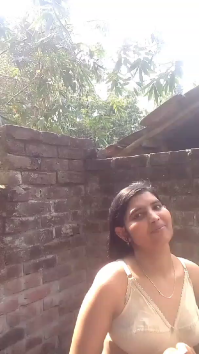 Sexy girl taking bath