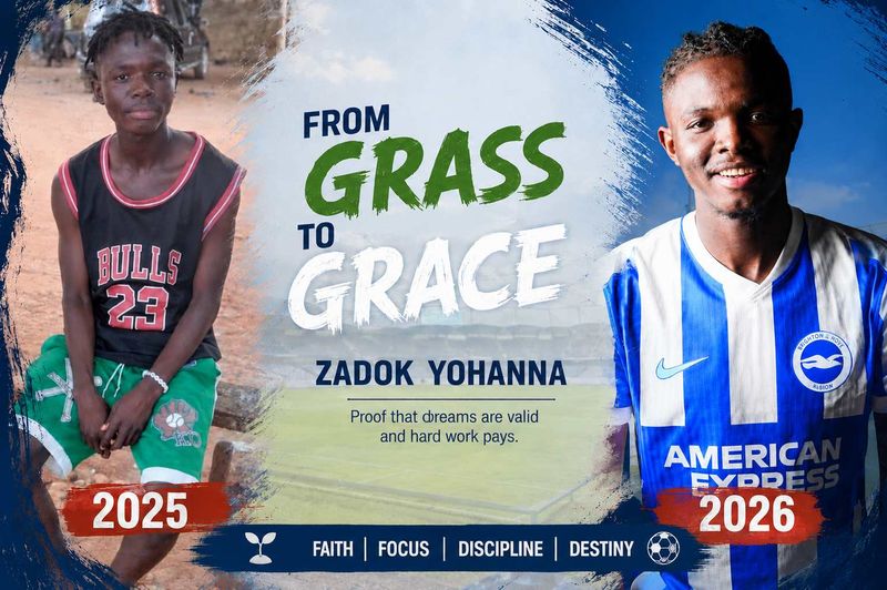 From Kaduna Streets to the Premier League: How Zadok Yohanna Became a £21.5M Football Star