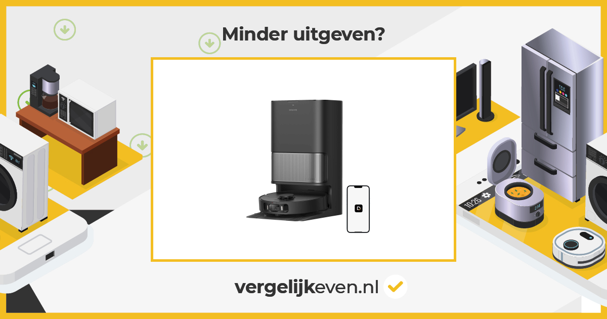 Dreame L40 Ultra AE robotstofzuiger met dweilfunctie zwart