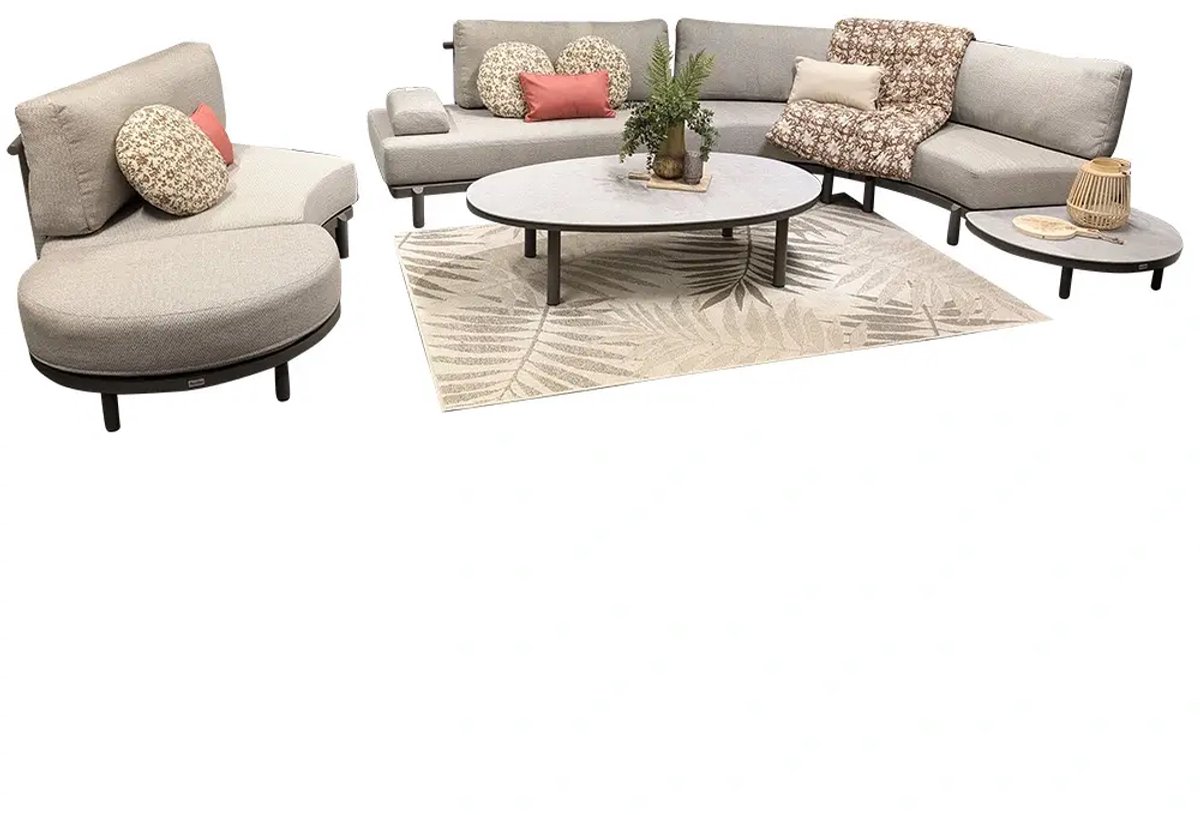Bloemendaal Loungeset Taupe - Trestino