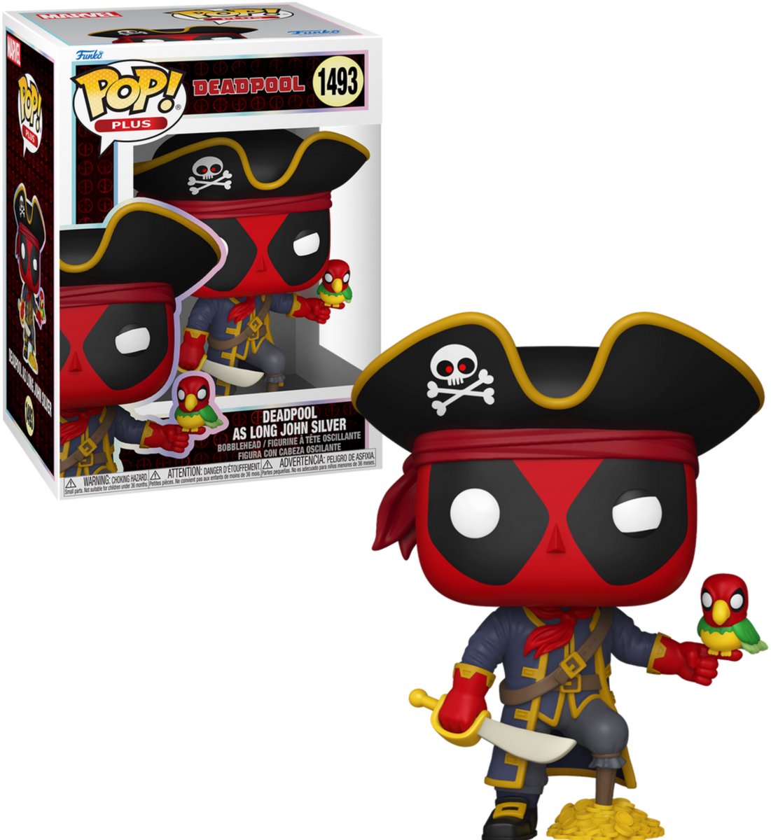 Deadpool Funko Pop Vinyl: Deadpool as Long John Silver