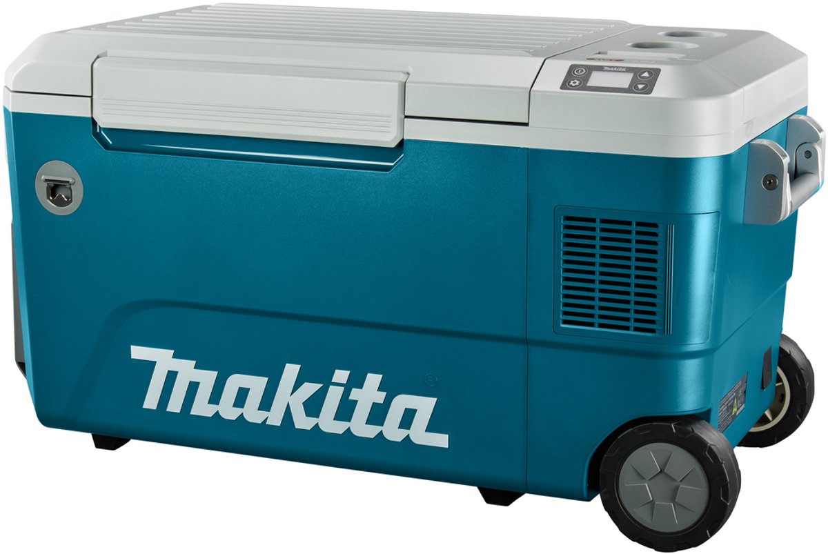 Makita CW002GZ02 | Vries- /koelbox met verwarmfunctie - Olijfgroen - | 50L | Zonder accu's en lader - CW002GZ02