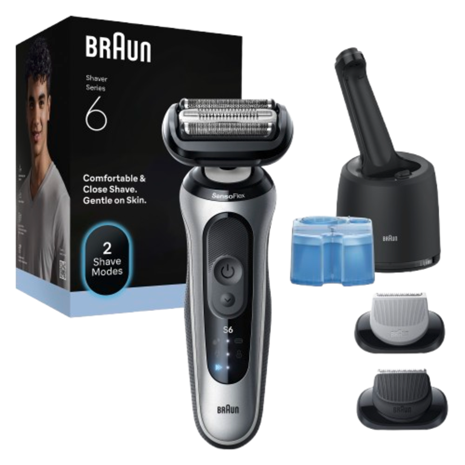 Braun 62-s7650cc Scheerapparaat Zilver
